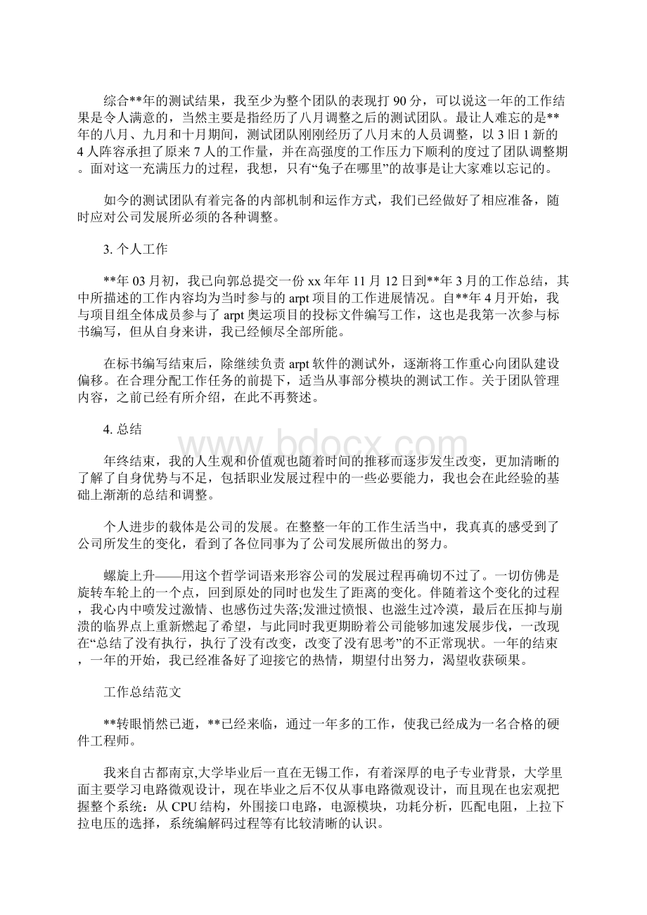 测试员度考核个人工作总结范文.docx_第2页