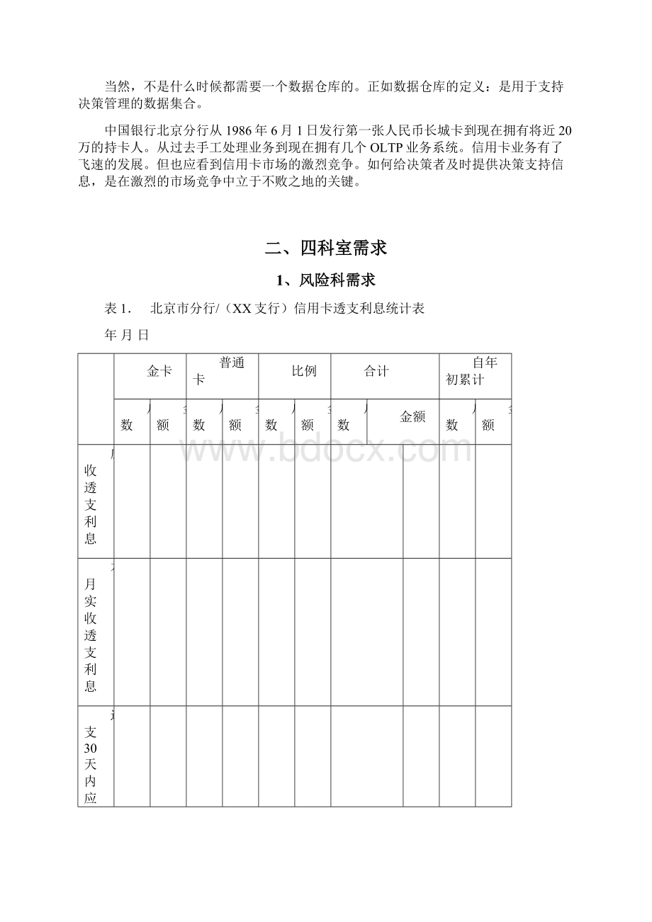 新编XX企业数据仓库分析系统整体设计开发项目可行性方案.docx_第2页