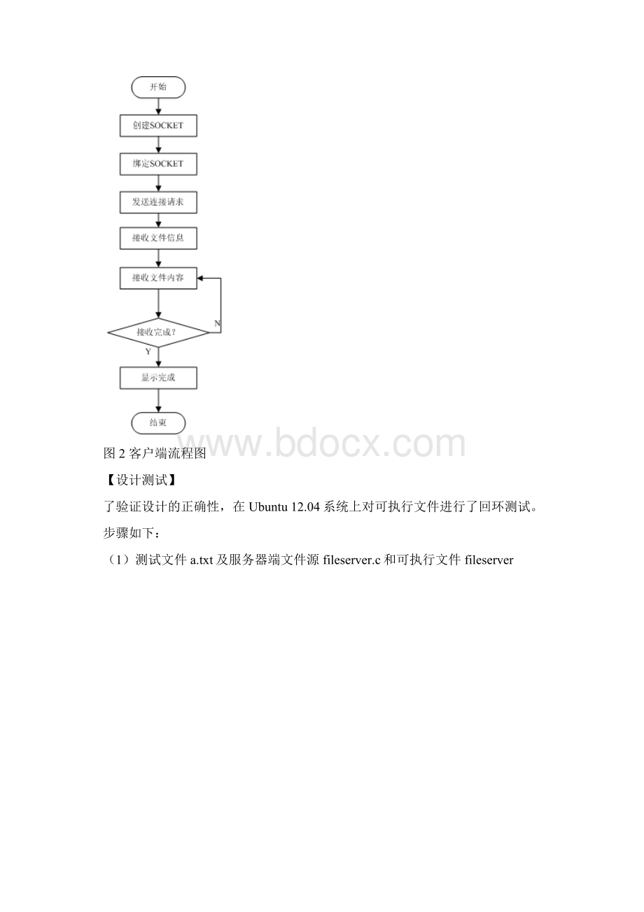 在Linux下基于TCP协议的文件传输程序汇总Word文档下载推荐.docx_第3页