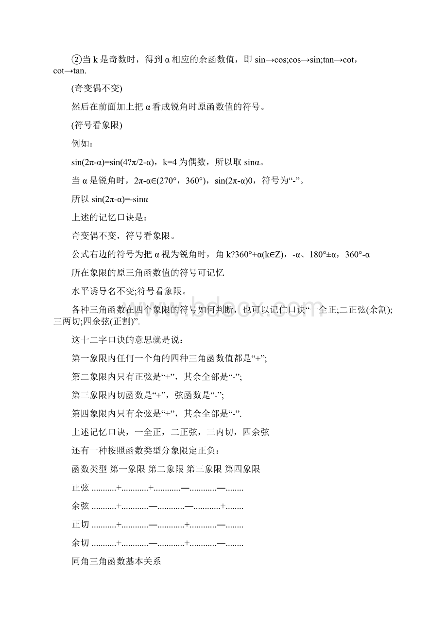 高三数学知识点诱导公式全集Word下载.docx_第3页