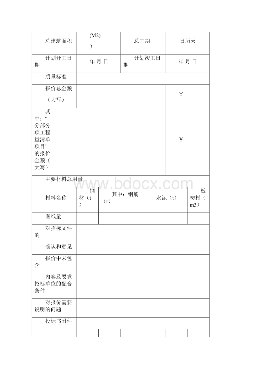 工程量清单报价书.docx_第2页