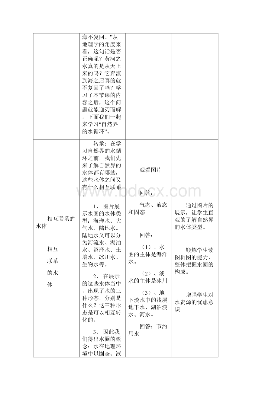 水循环的教学设计.docx_第3页