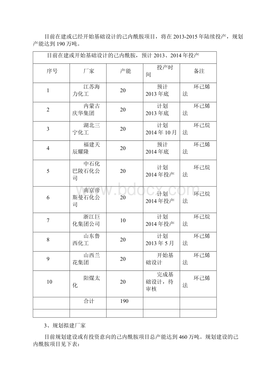 国内己内酰胺及尼龙6生产现状.docx_第2页