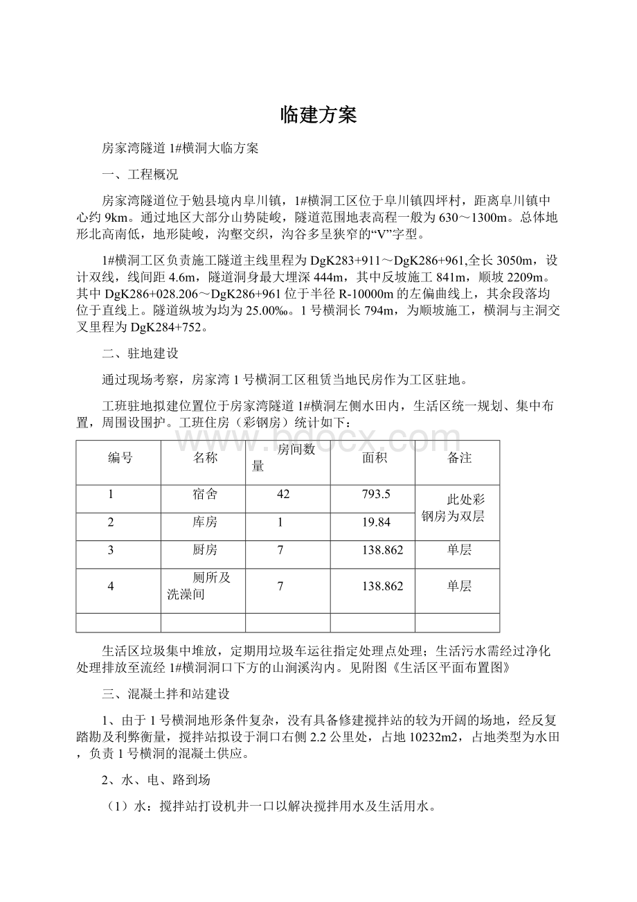 临建方案Word格式文档下载.docx