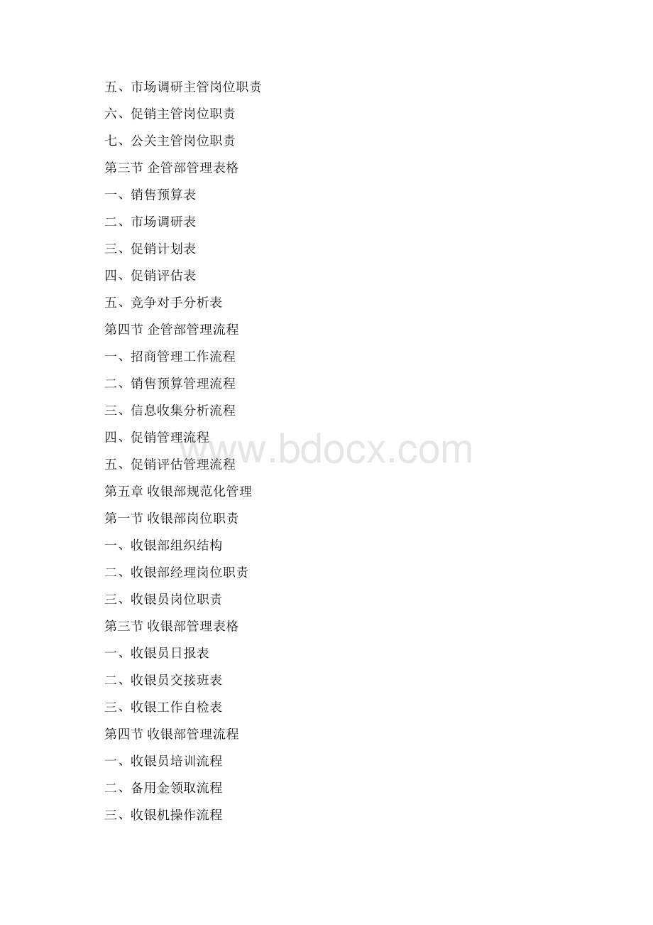 经典购物商场管理制度方案.docx_第3页