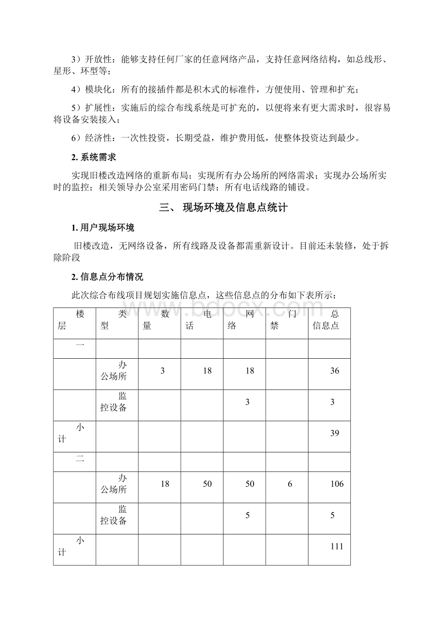 综合布线方案Word格式.docx_第2页