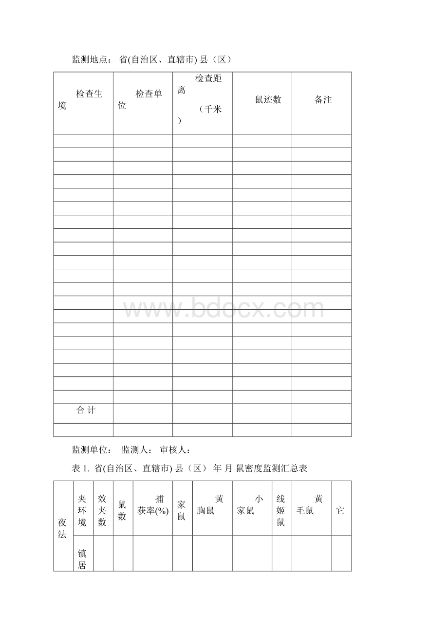 病媒生物监测记录文本表.docx_第2页