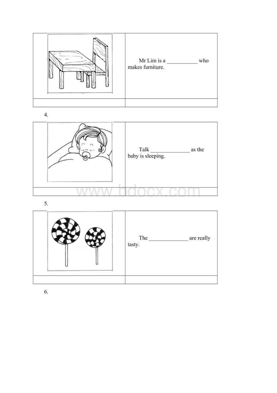 新加坡小学一年级英语试及答案practice6.docx_第2页