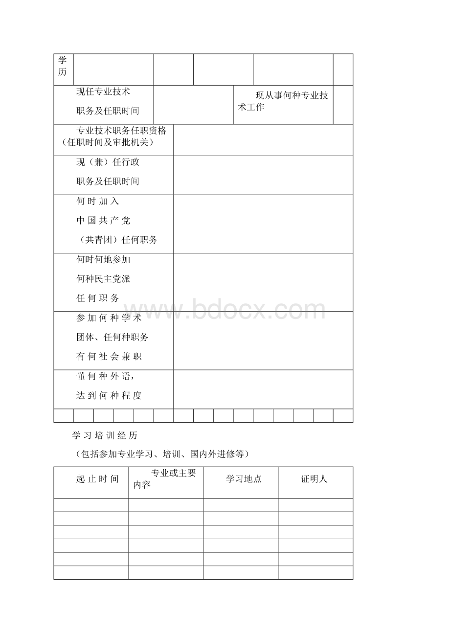 四川省国有企业政工师评审表.docx_第2页