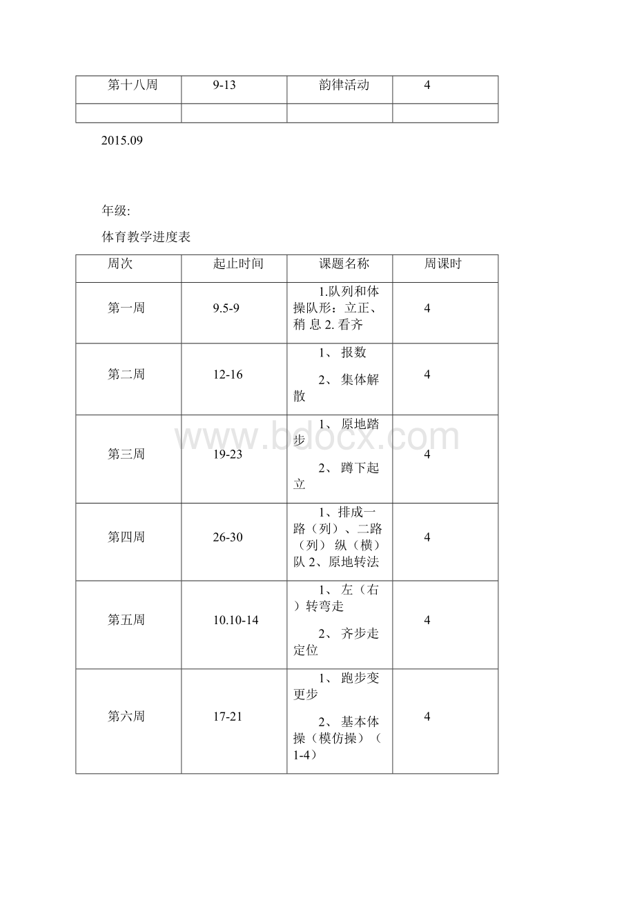 体育教学进度表.docx_第3页