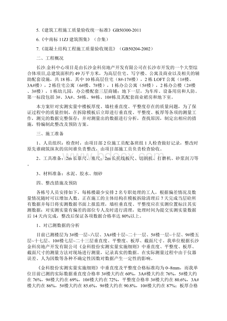 中建二局工程质量问题整改及预防方案Word文档下载推荐.docx_第2页