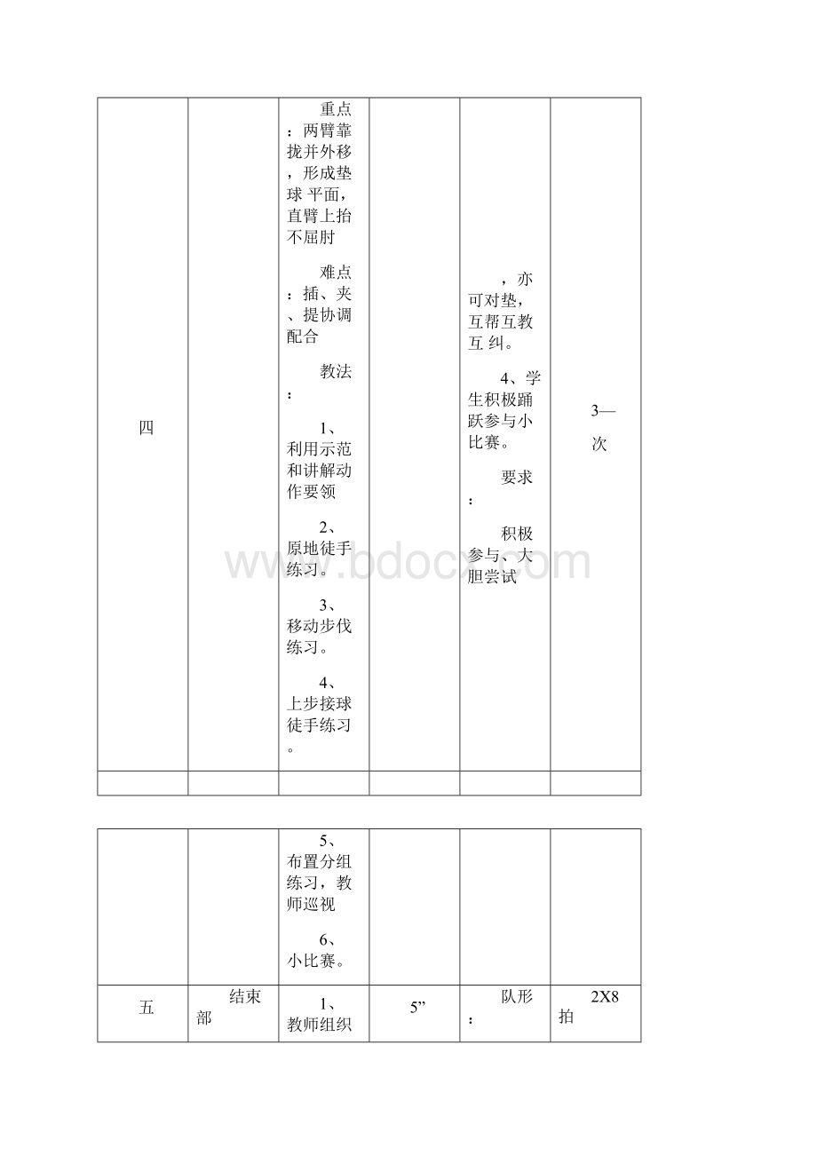 排球课教案Word文档格式.docx_第3页