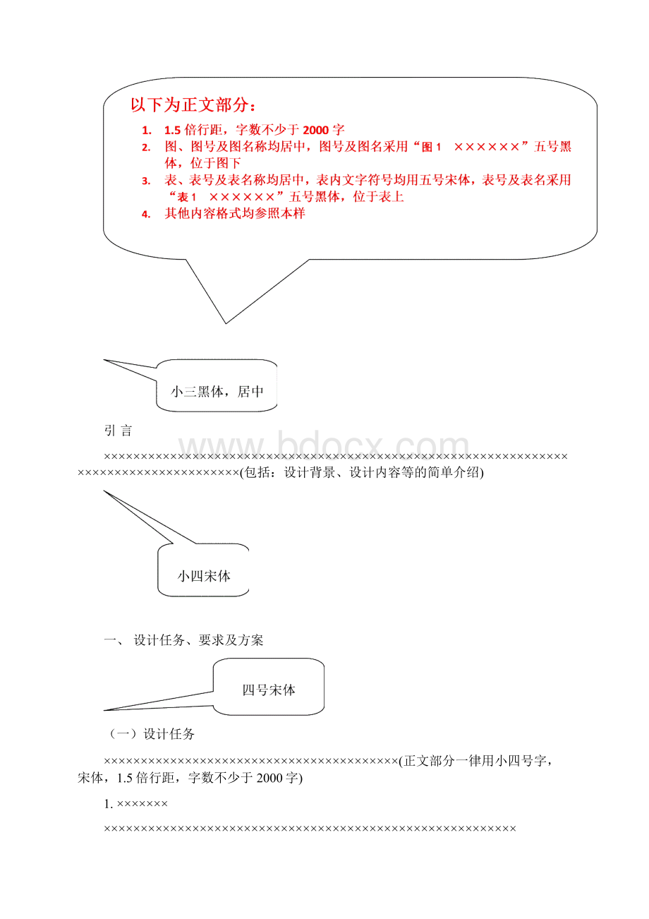 大学生课程设计与综合实训报告格式.docx_第3页