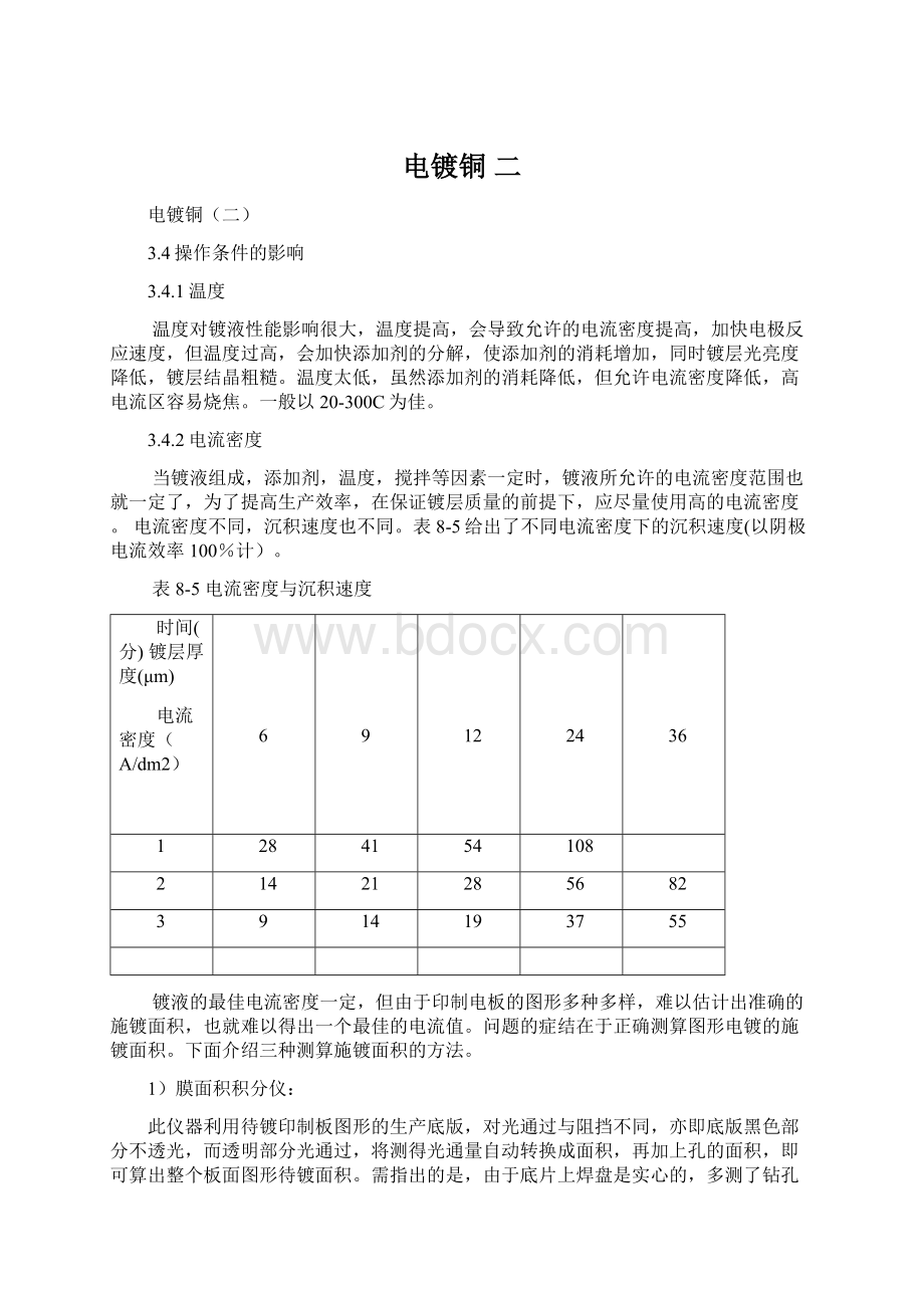 电镀铜 二.docx_第1页