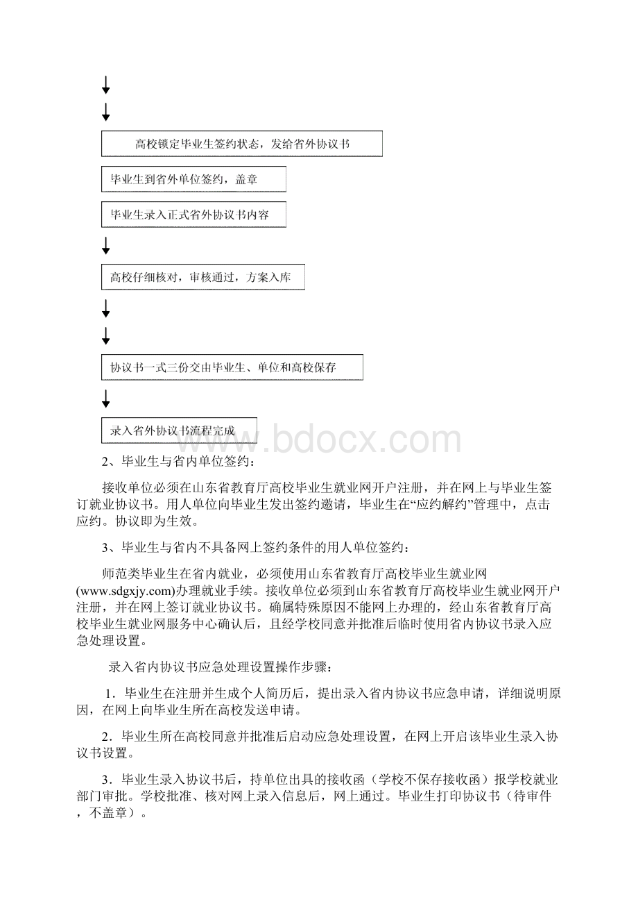 关于届毕业生网上签约的有关说明.docx_第2页