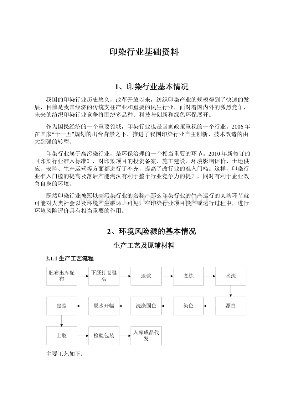 印染行业基础资料Word格式.docx_第1页