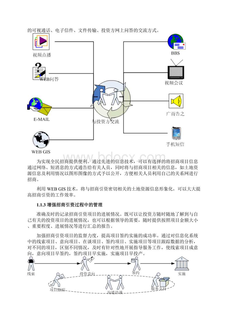 精品文档XX县招商引资信息化平台项目建设可行性方案Word文件下载.docx_第3页