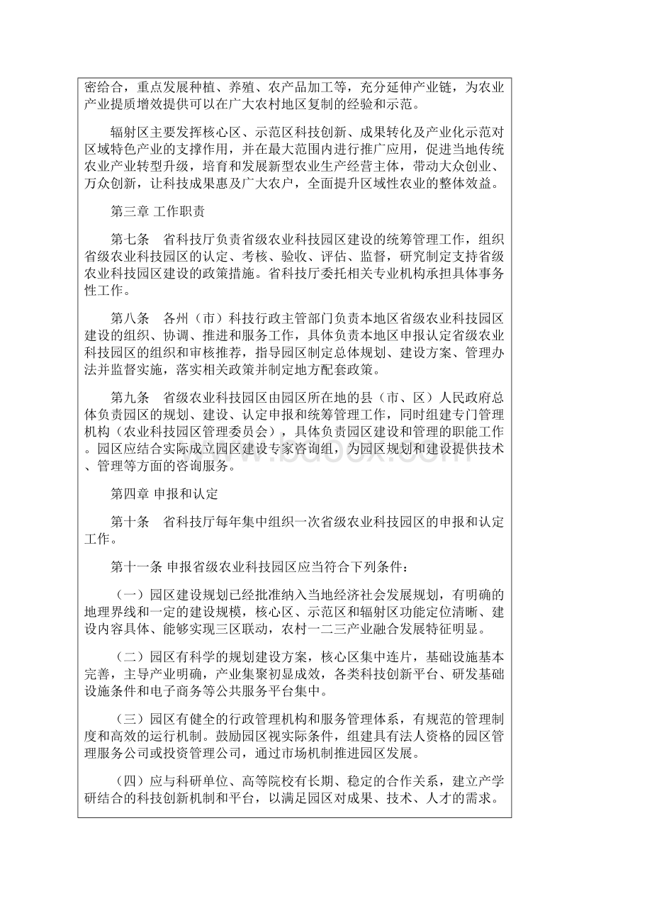 云南农业科技园区管理办法.docx_第3页