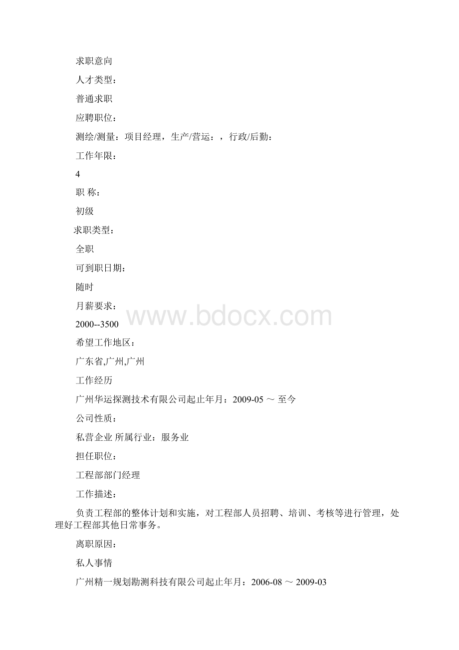 工程部主管自我评价Word格式.docx_第2页