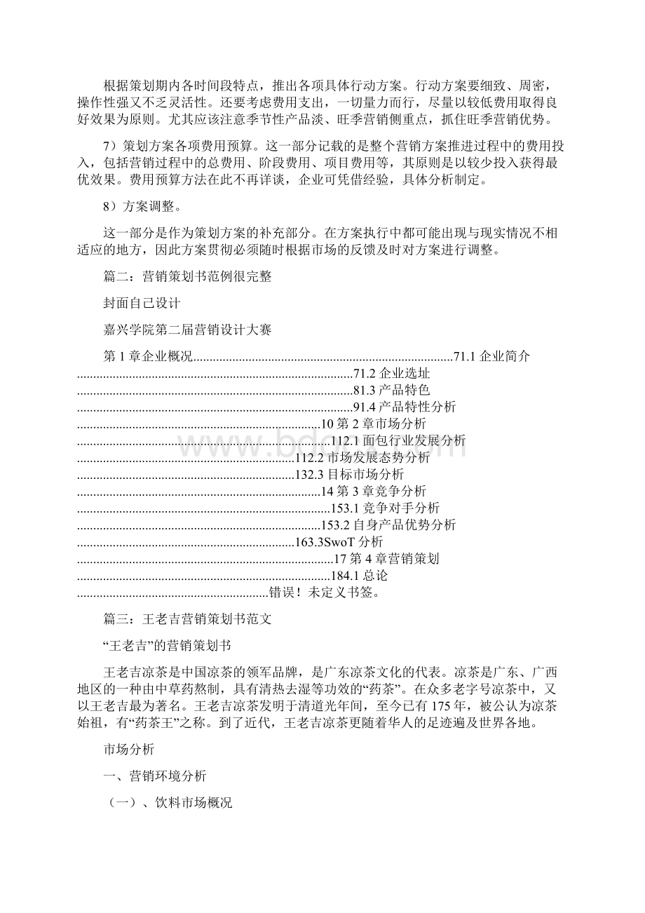 营销策划方案范文.docx_第3页