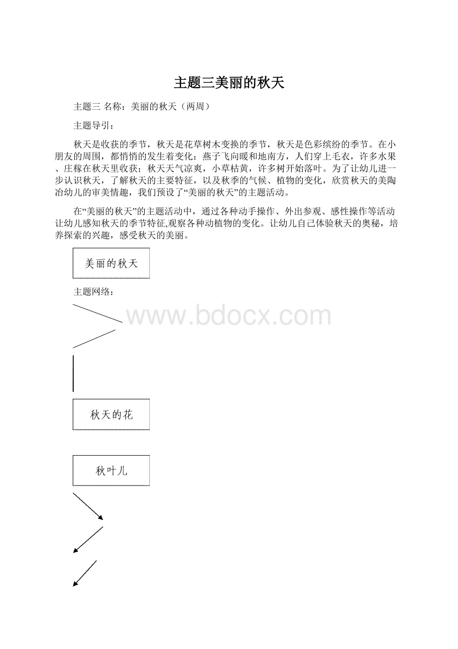 主题三美丽的秋天.docx