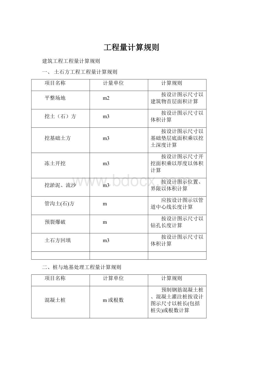 工程量计算规则.docx_第1页