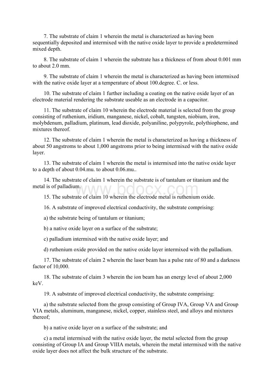 Substrate having a modified native oxide layer for improved electrical conductivity.docx_第2页