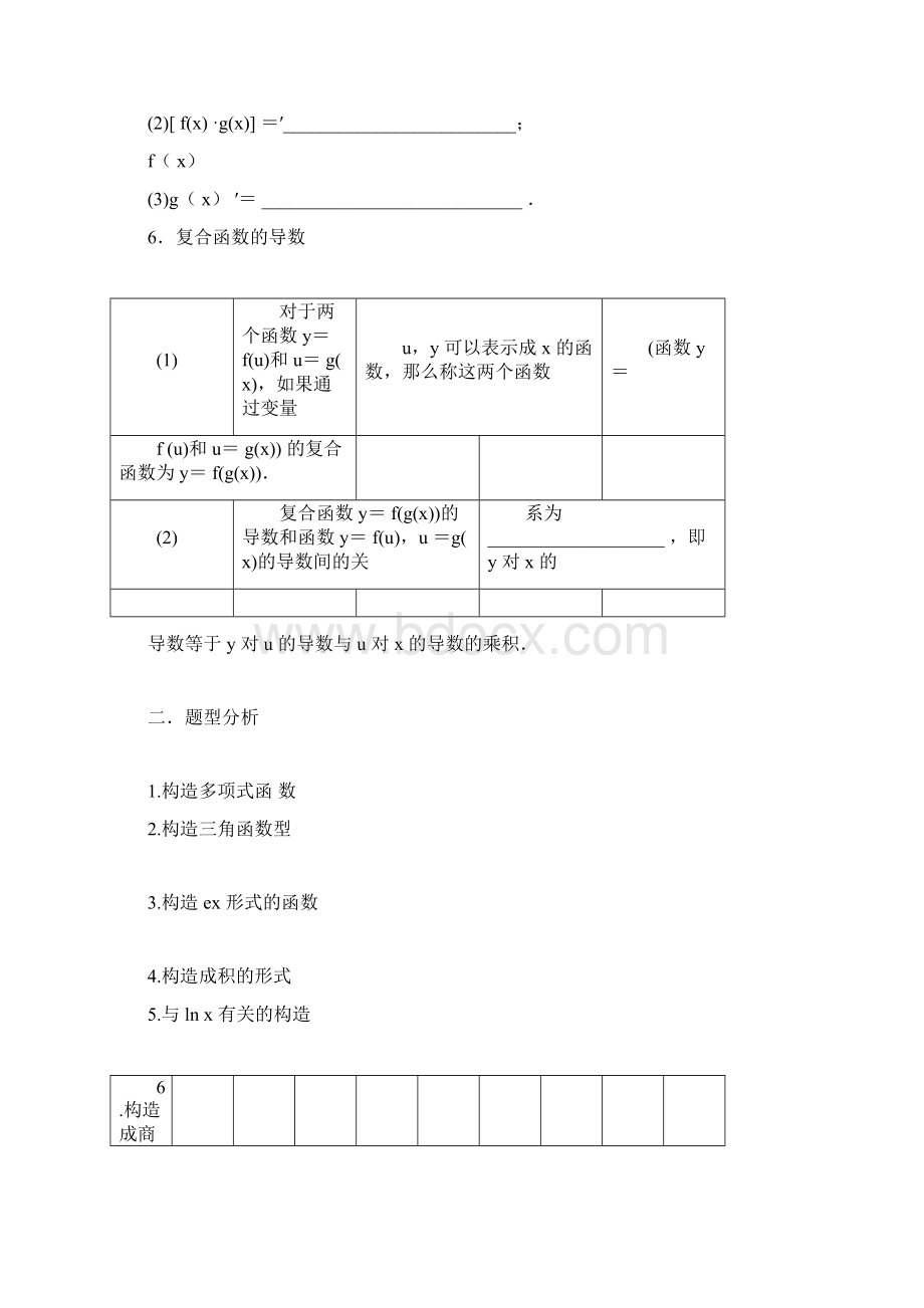 高考数学命题热点名师解密专题导数有关的构造函数方法理含答案解析docWord文档格式.docx_第2页