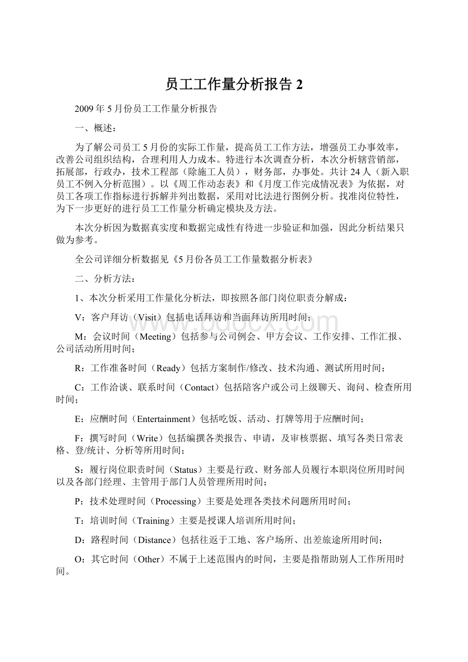 员工工作量分析报告 2.docx_第1页