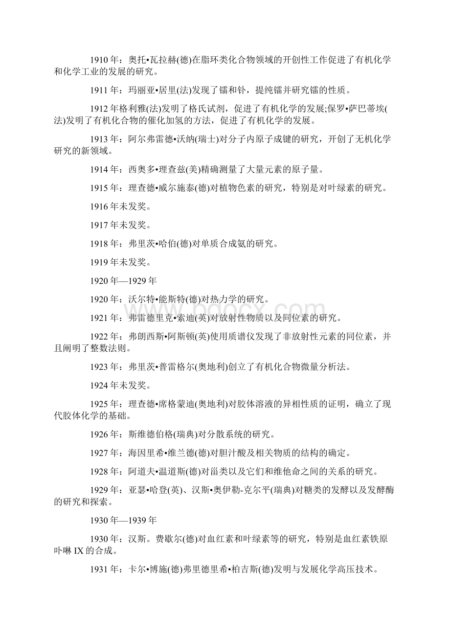 年诺贝尔化学奖得主及获奖理由盘点.docx_第2页