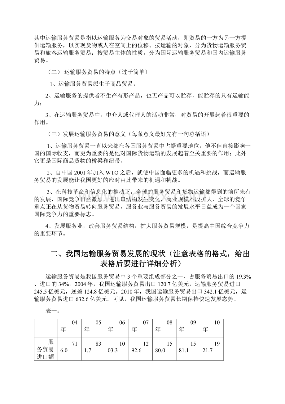 我国运输服务贸易发展中存在的问题及对策.docx_第2页