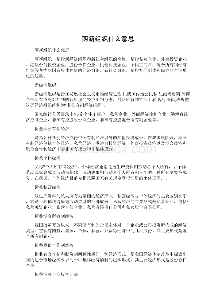 两新组织什么意思.docx