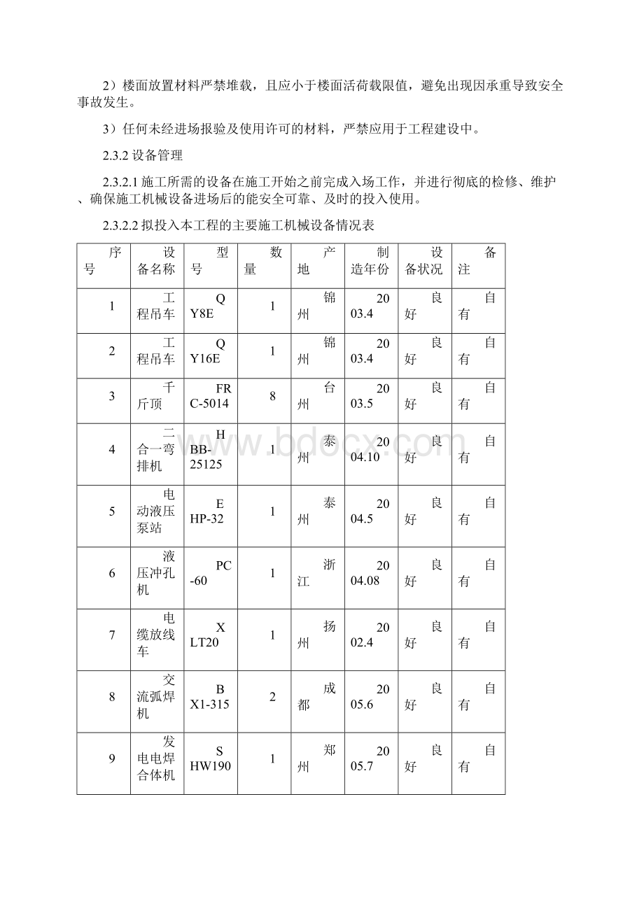 市电引入工程施工组织设计Word格式.docx_第3页