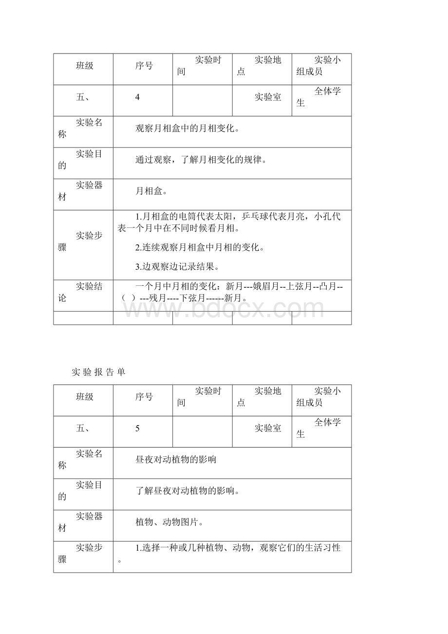 五年级上册实验报告单doc.docx_第3页