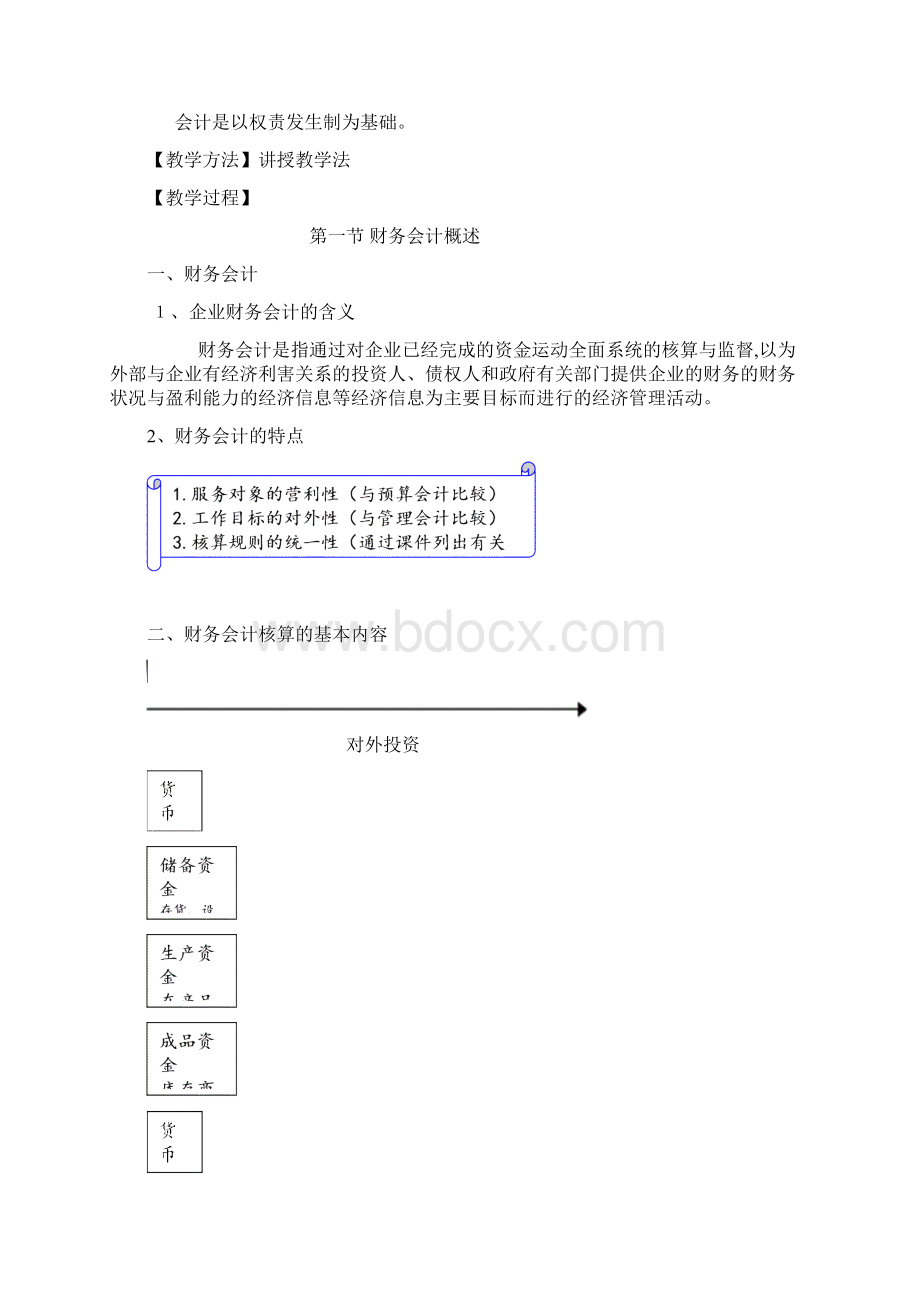 最新《财务会计》教案docWord格式.docx_第2页