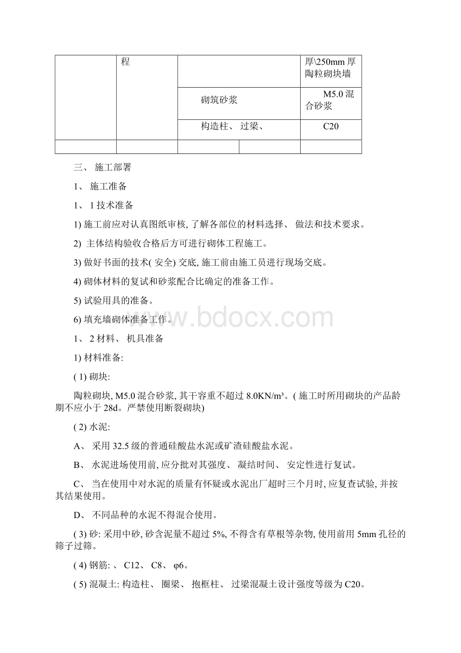 装饰装修施工方案模板.docx_第3页