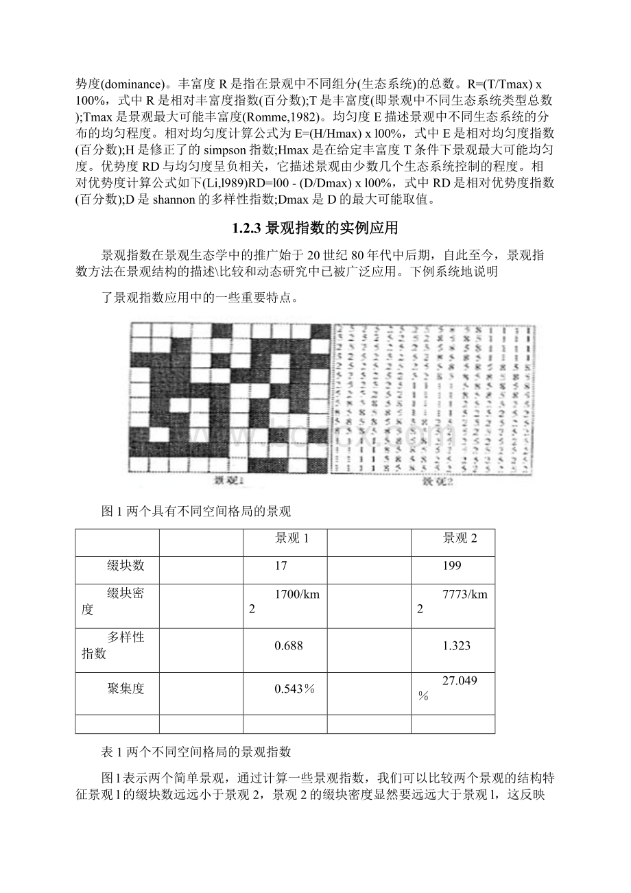 景观生态学空间格局分析方法综述.docx_第3页