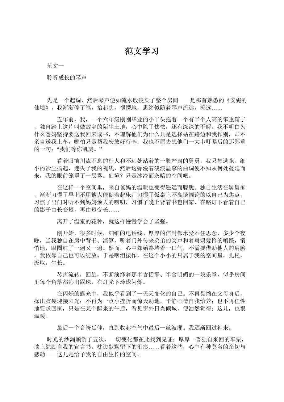 范文学习文档格式.docx