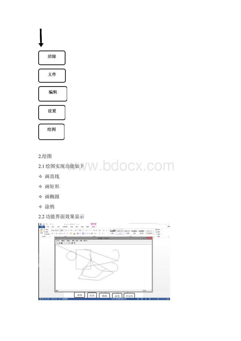 南工程多媒体技术课设绘图软件.docx_第3页