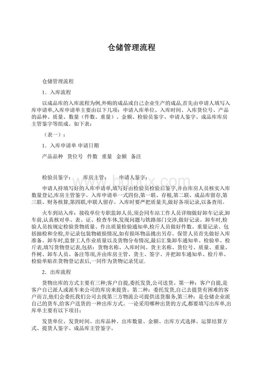 仓储管理流程.docx