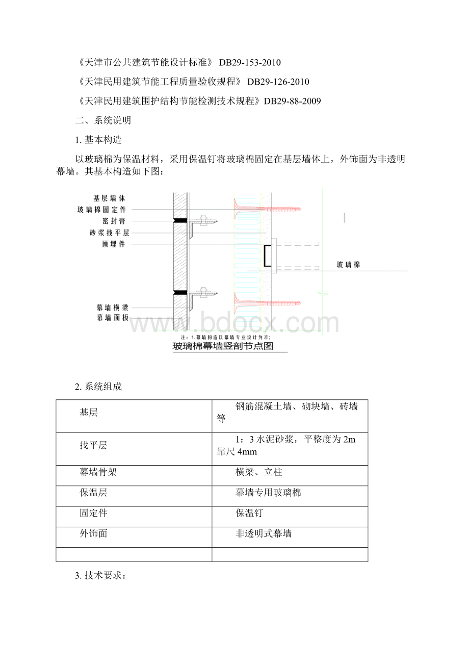 幕墙玻璃棉施工方案保温钉法毡333.docx_第2页