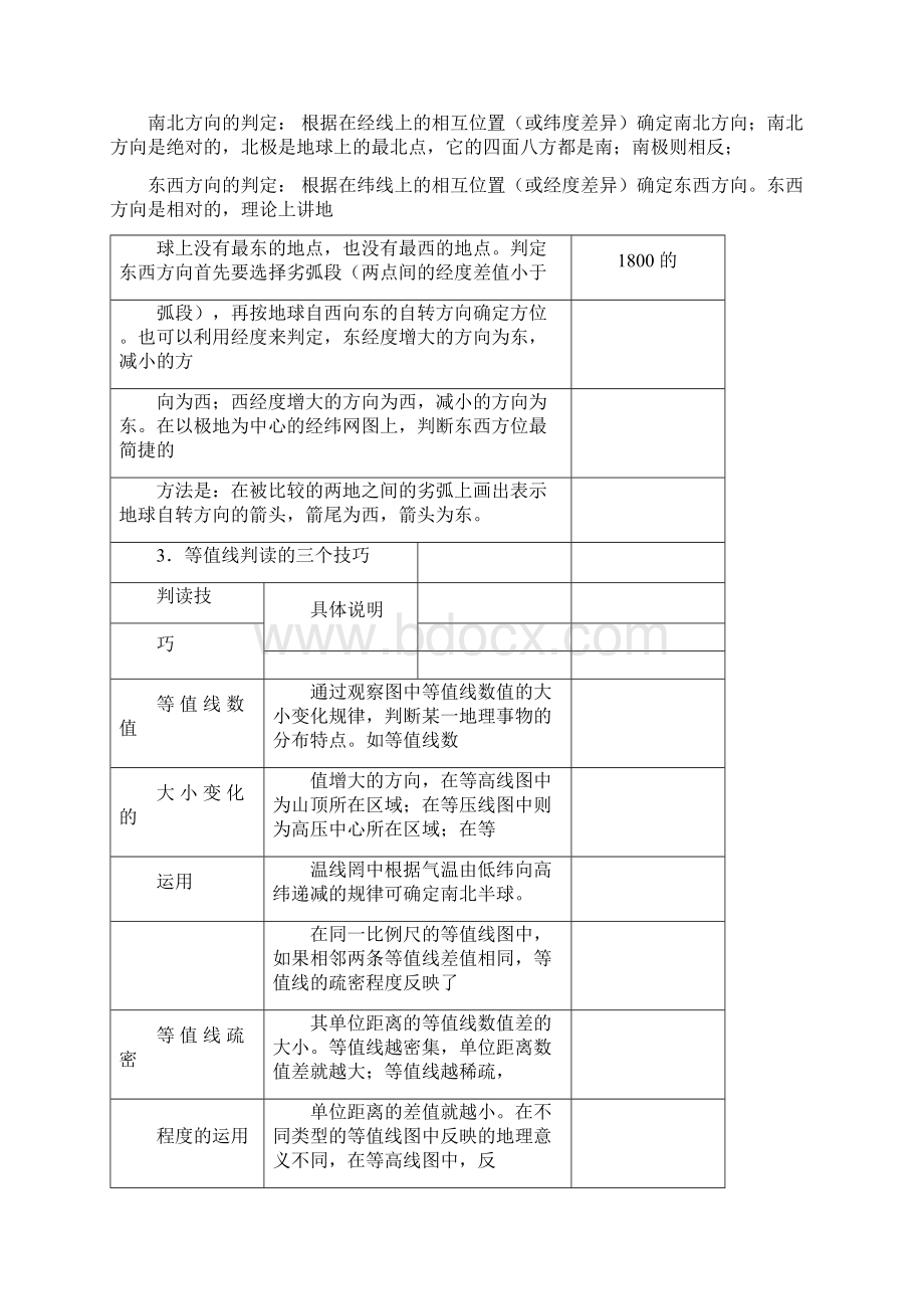 完整word版高中地理地球与地图doc.docx_第3页