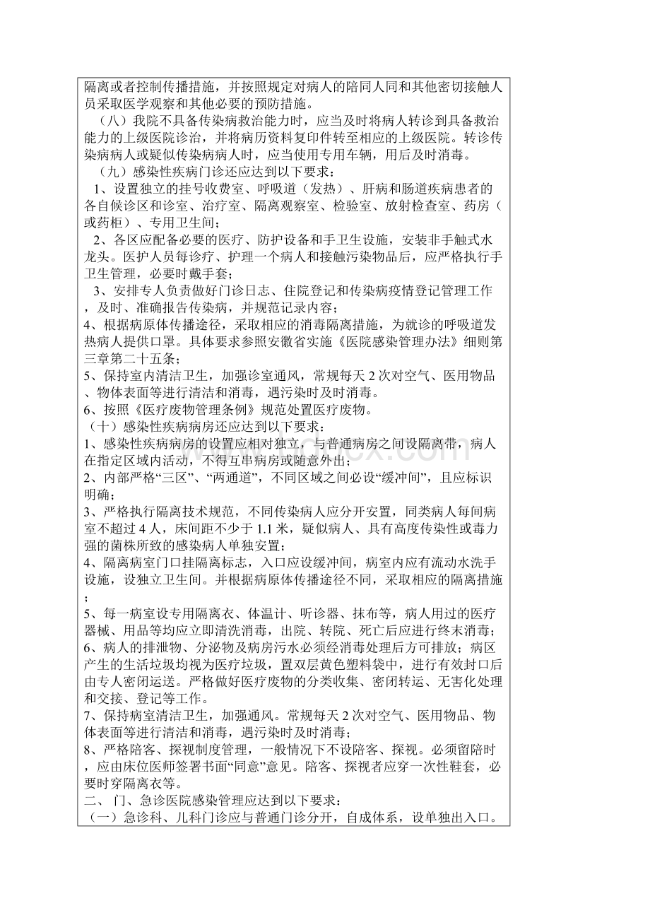 重点部门和重点部位医院感染预防与控制制度文档格式.docx_第2页