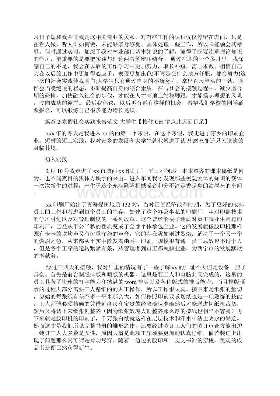 大学生寒假社会实践报告范文2篇1Word格式文档下载.docx_第3页