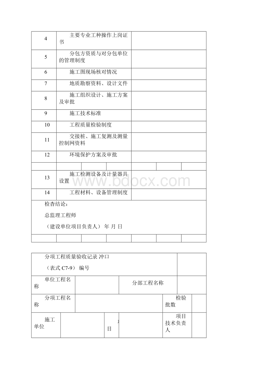 路基工程施工质量验收标准表格模板Word文档下载推荐.docx_第2页