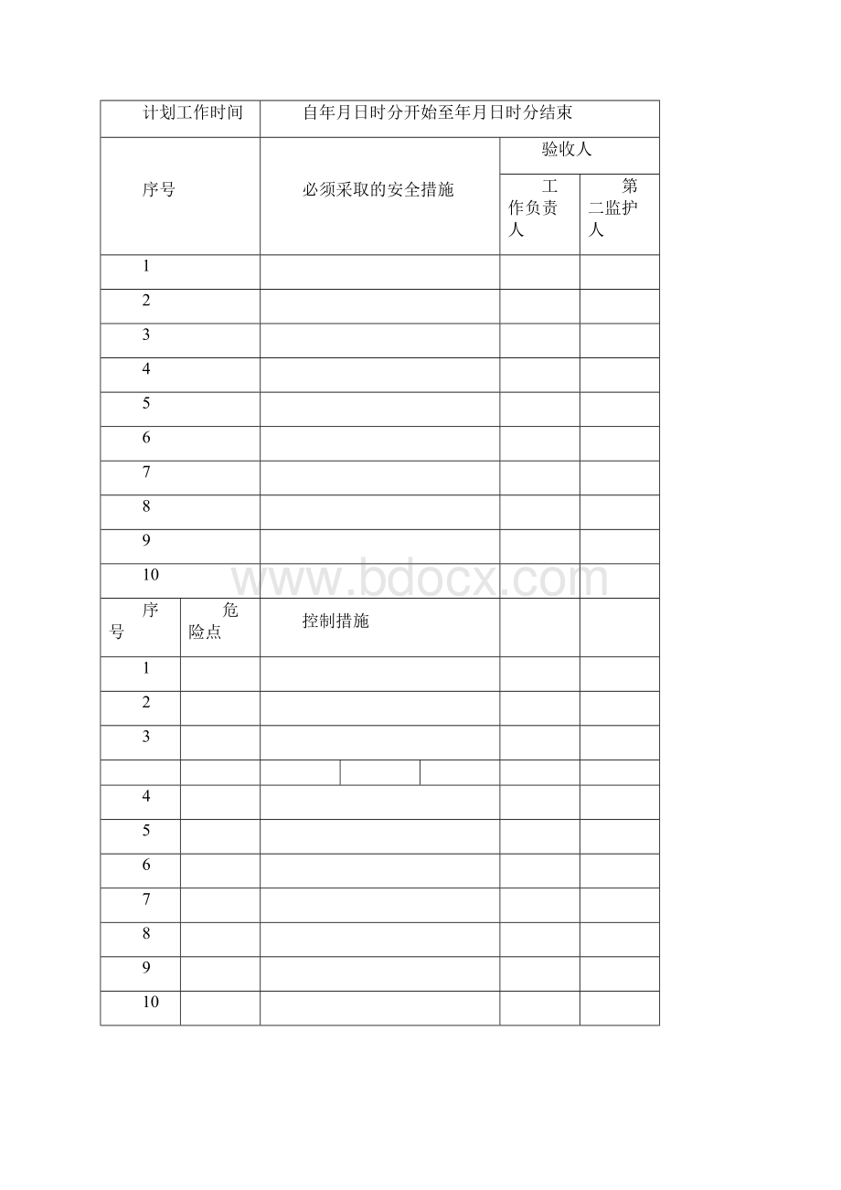 风电场风机有限空间作业的组织措施和技术措施Word文档格式.docx_第3页