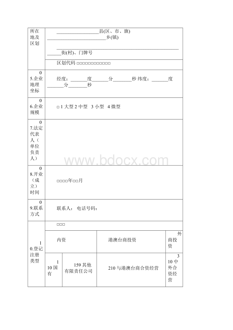 全国第二次污染普查工业表格打印版.docx_第2页