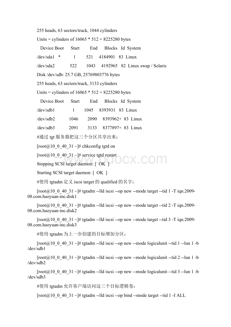 RedHat GFS基于ISCSI的部署Word下载.docx_第3页