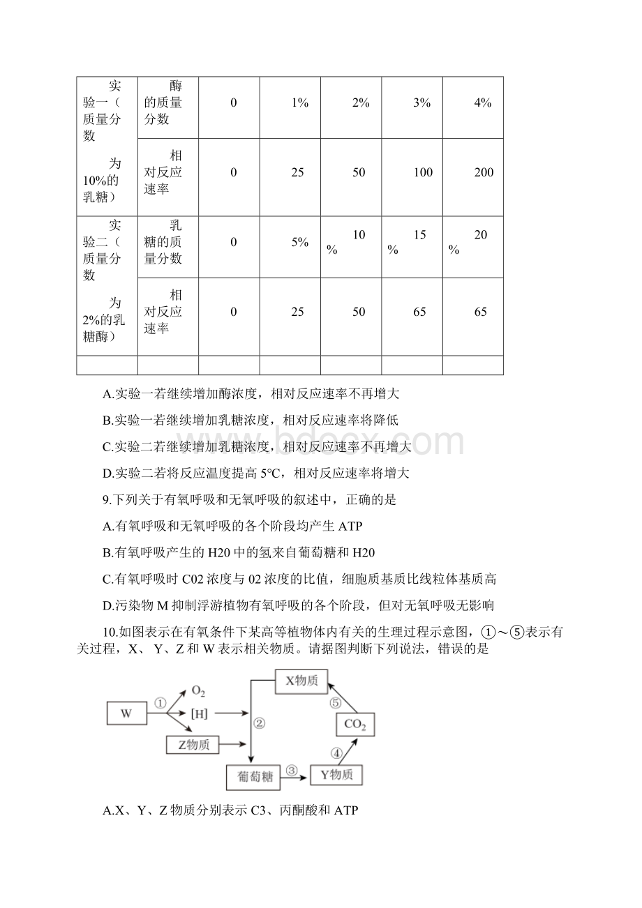 金卷届高三生物大联考试题Word下载.docx_第3页