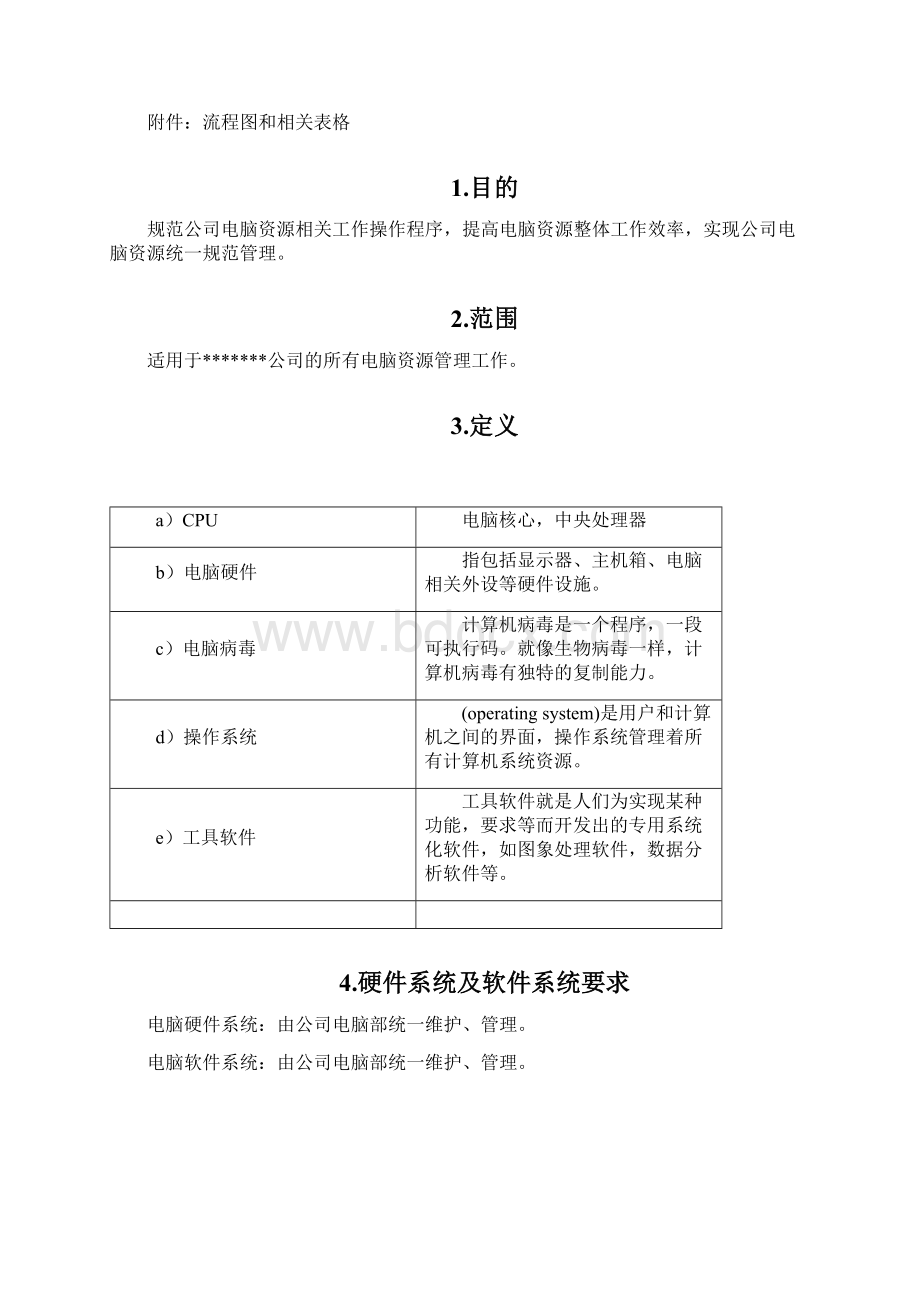 IT部SOP管理程序Word文件下载.docx_第2页